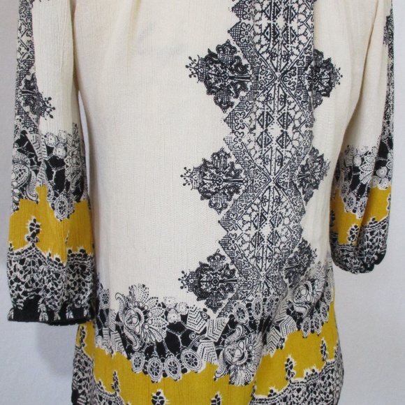 Angie Black & Gold Top - Picture 4 of 5